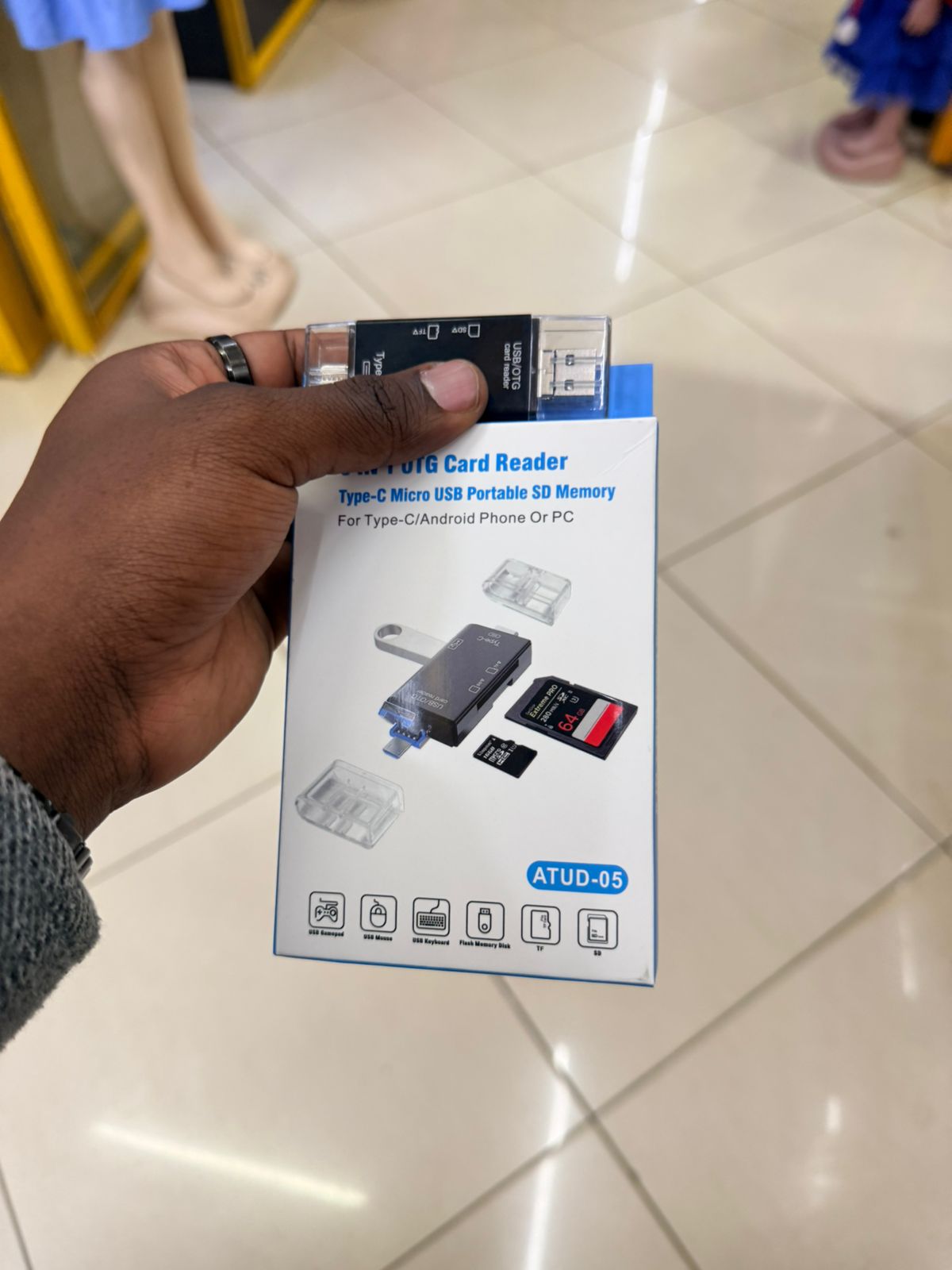 6 in 1 OTG Card Reader