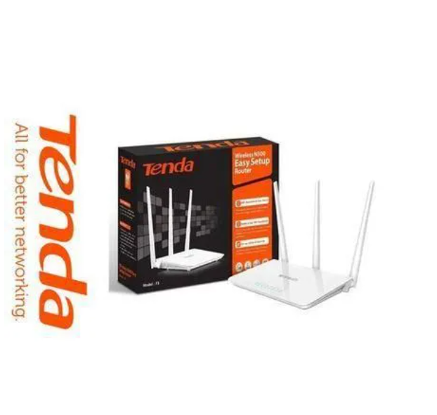 [TENDA WIFI TENDA ROUTER]Tenda F3 High-Performance 300Mbps Wireless Router Broadcom Chip WIFI Stable & Fast Computers Accessories PC Phones Networking Products.