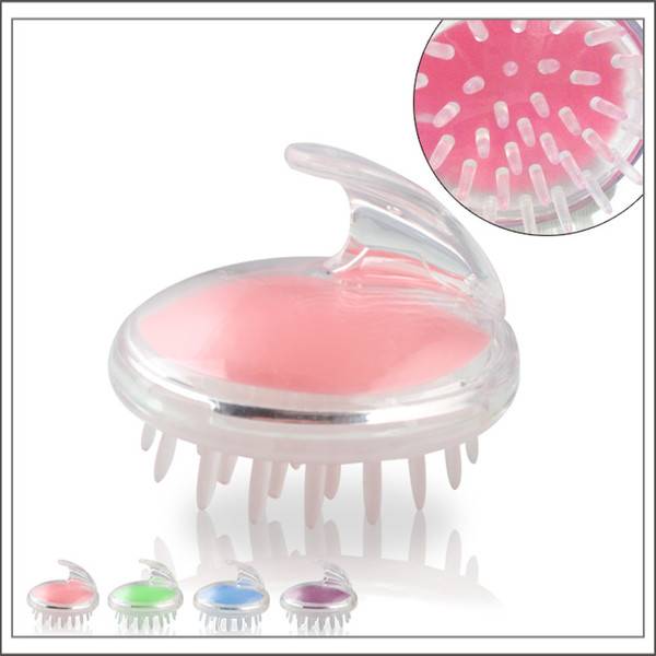 wholesale New Cute Head Massager Shampoo Massage Comb Bath Massage Brush Scalp Massager Head Hair Body Care
