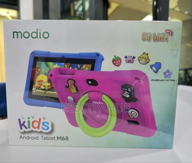 HOT DEALS!! MODIO M68 4G KID'S TABLET: | 7 Inch IPS HD Screen | 6GB RAM+128GB ROM | 3000mAh Battery | 5.0MP Rear & 2.0MP Selfie Camera | Android 11 | Wi-Fi Only | Bluetooth | Type-C | - Tablets