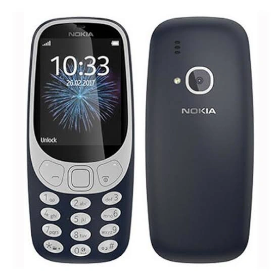 LIMITED OFFER!! HMD NOKIA 3310:| 2.4" QVGA LCD Screen | 16MB RAM+16MB ROM Expandable Upto 32GB | 1200mAh Battery | Dual SIM | Torch | 2.0MP Camera | 2000 Contacts & 200 Messages | FM Radio | Kabambe
