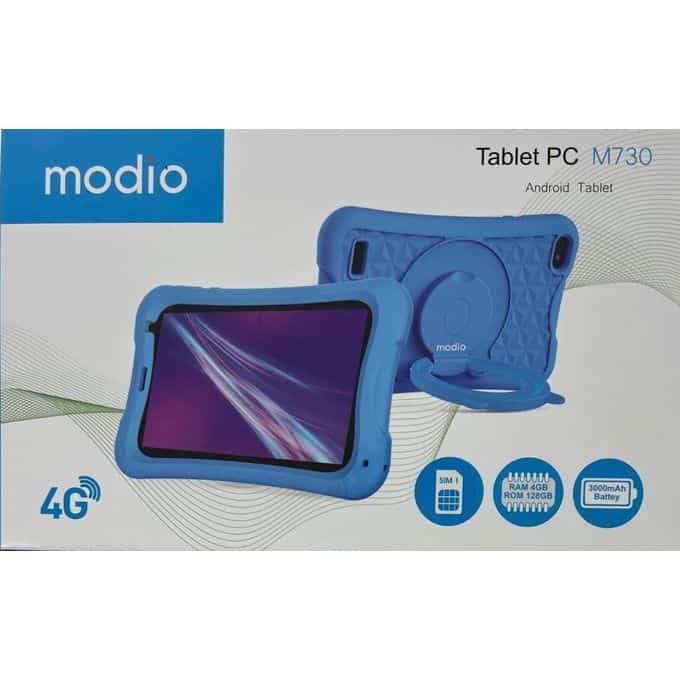 DISCOUNT DEALS!! MODIO M730 5G KID'S TABLET: | 7-Inch TFT Display | 6GB RAM+256GB Storage | 4000mAh Battery | 2MP Rear & 0.5MP Selfie Camera | Android 10 | Single SIM | Bluetooth | 5G LTE | - Tablets