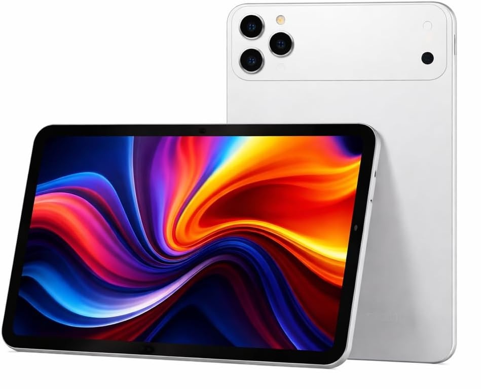 LIMITED OFFER!! MODIO M47 5G TABLET: | 10.1-Inch HD IPS Display | 12GB RAM+512GB Storage | 10000mAh Battery | 20MP Rear & 8MP Selfie Camera | Android 15 | Dual SIM+WiFi | Bluetooth | - Tablets