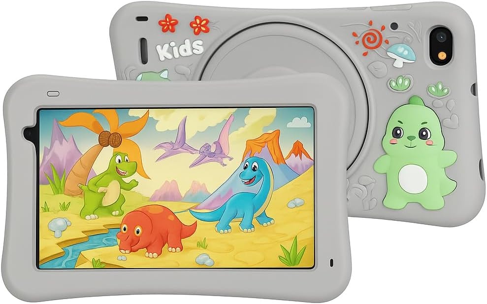 HOT DEALS!! MODIO M796 5G KID'S TABLET: | 7-Inch HD Display | 6GB RAM+256GB Storage | 4000mAh Battery | 5MP Rear & 2MP Selfie Camera | Android 13 | Single SIM+WiFi | Bluetooth | Stylus Pen | - Tablets