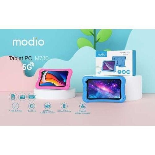 DISCOUNT DEALS!! MODIO M730 5G KID'S TABLET: | 7-Inch TFT Display | 6GB RAM+256GB Storage | 4000mAh Battery | 2MP Rear & 0.5MP Selfie Camera | Android 10 | Single SIM | Bluetooth | 5G LTE | - Tablets