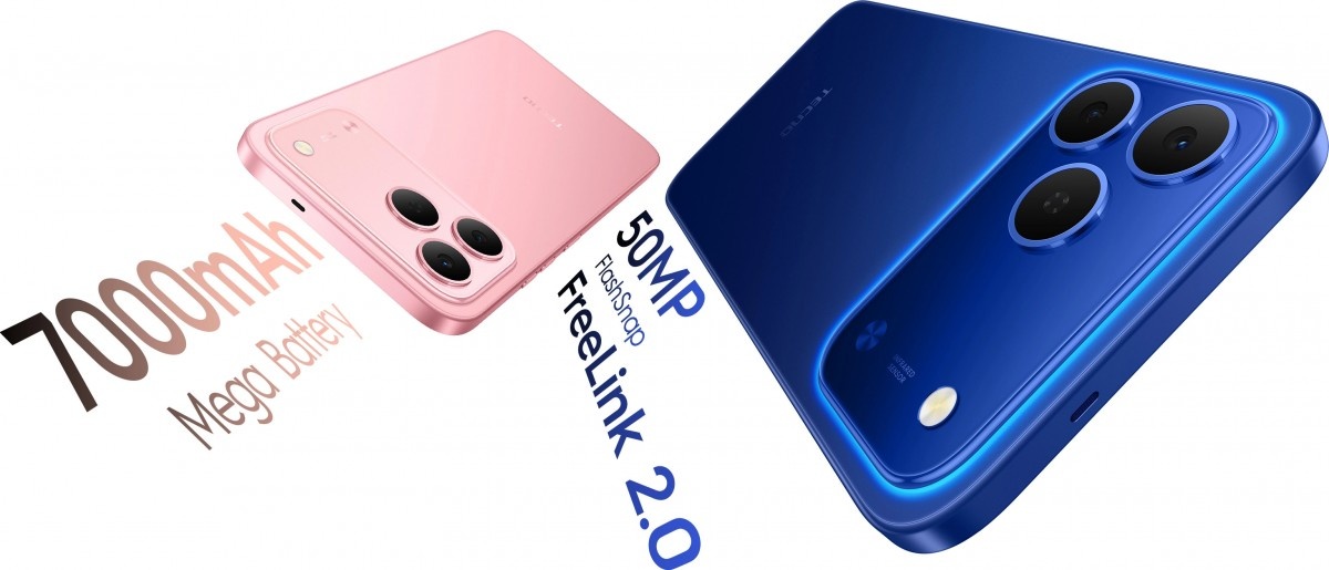 LIMITED OFFER!! Tecno Spark 50:| 6.78" IPS LCD | 4GB RAM+128GB ROM | 6500mAh Battery | 50MP Rear & 8MP Selfie Camera | Android 16 | Dual SIM | Type-C, 45W | Side-Fingerprint +FREE GIFTS