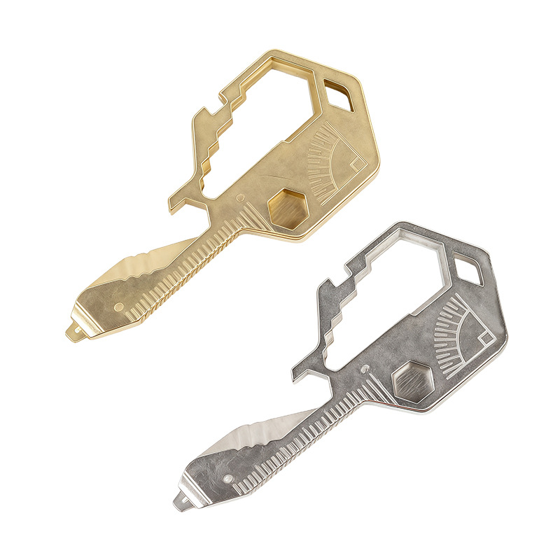 Keychain Multitool EDC Tool with 24+Functions Gifts| Small Bottle Opener keychain with Screwdriver,Wrench, Box Cutter for Travel,Outdoor,Utility Gadget,Everyday Use Gifts for Men Dad Gifts–TSA Safe