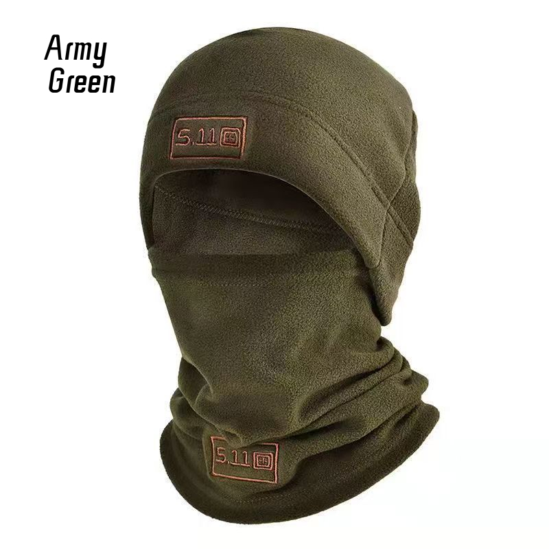 Windproof Hat Scarf Gloves Set Warmer Sport Cycling Hat-Outdoor Fleece Lined Neck Warmer Cycling Face Mask Thick Fleece Polar Fleece Neck Gaiter,Windproof Ski Hat Multi-purpose-Full Head Balaclava