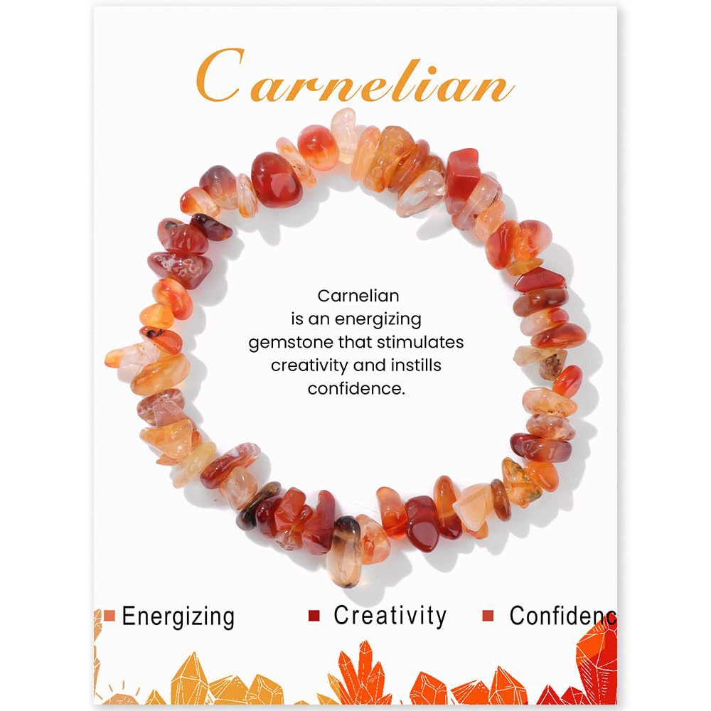 Natural Gemstone Bracelets Chakra Crystal Irregular Chips Beads Stretch Bracelet-crystal chip bracelet,citrine/obsidian brings good luck and wealth accumulation,calms mood and repels negative energy.