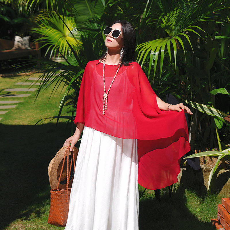 Sheer Shawls and Wraps for Evening Dresses Chiffon Capes for Women Soft Wedding Cover Up Women's Chiffon Shawl, Lightweight Pashmina Scarf, Summer Sheer Cover Up for Wedding,Party & Outdoor