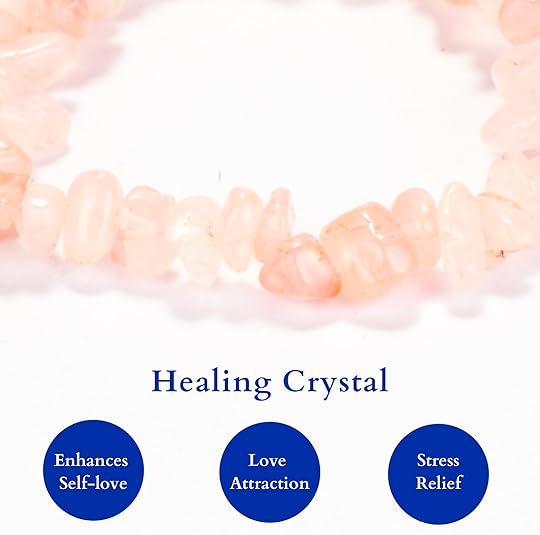 Bracelets for Men & Women-Natural Gemstone Raw Beads Stretch Bracelet,Irregular Chips Healing Crystal Jewelry. Anxiety Relief for Stress & Negative Energy Protection,harmonizes energy field
