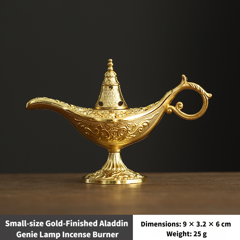 17 Types Nepalese-Style Bronze Incense Burner Stand with Geometric Patterns, All-Holiday Compatible Metal Holder for Meditation, Room Decor and Aromatherapy,Cultural Home Accessory (Mountain Peak)