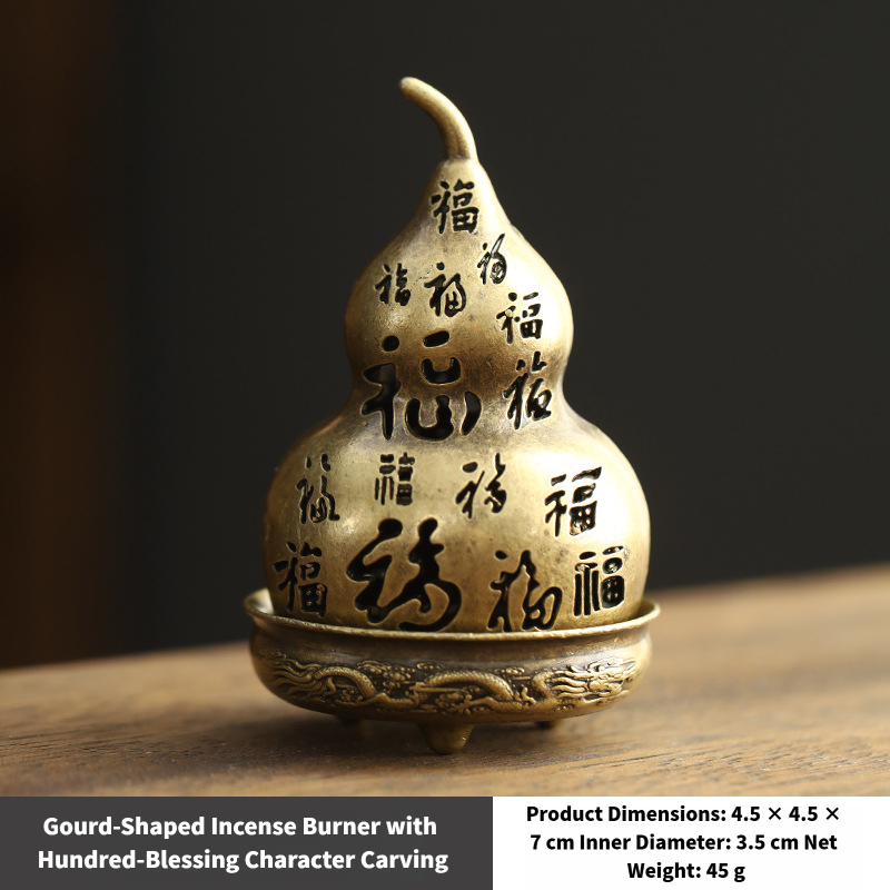 New‑Chinese Style17types Copper Alloy Incense Burner, Square Auspicious Cloud Aromatherapy Incense Burner, Creative Home Ornament for Sandalwood Incense with Removable Ash Catchers