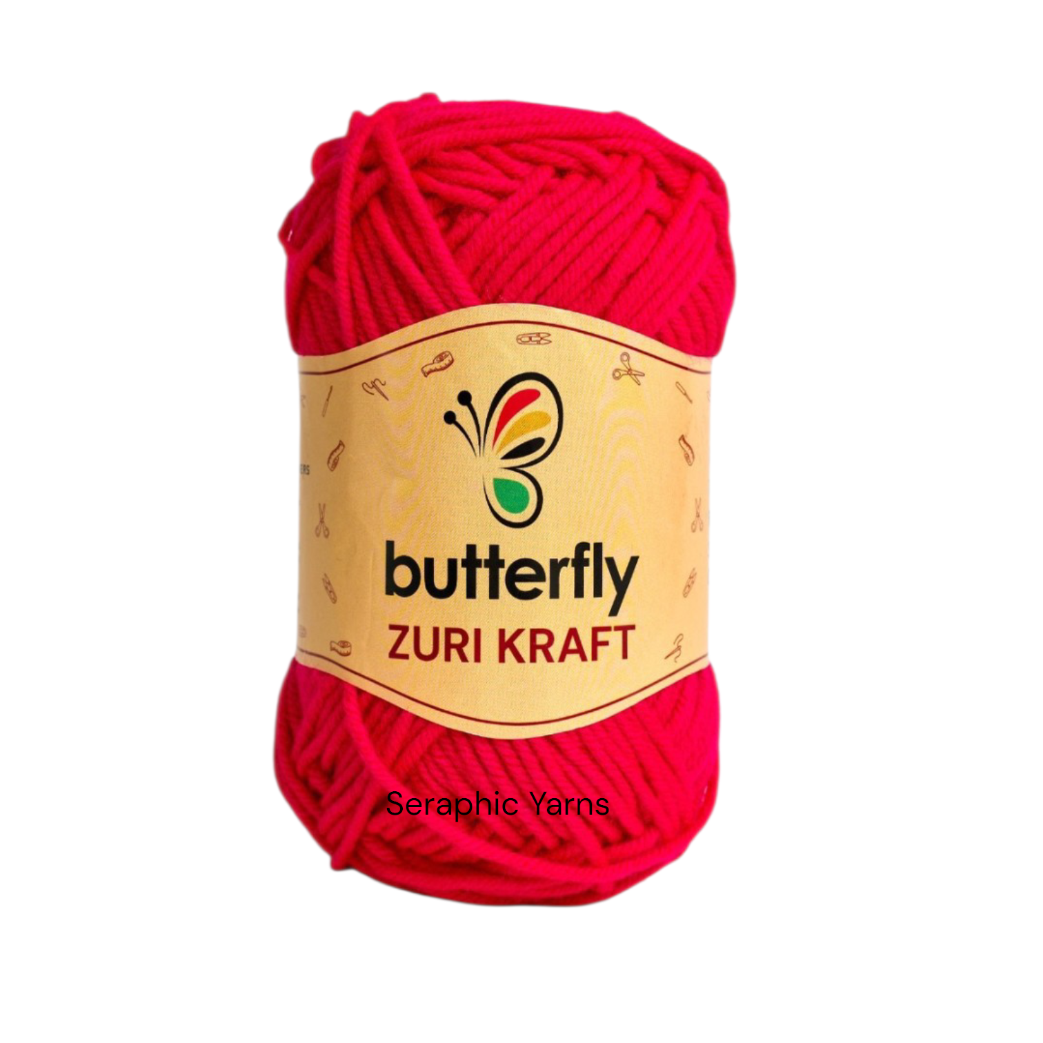 Butterfly Zuri Kraft Acrylic Chunky Yarn 5PCS 100g per ball
