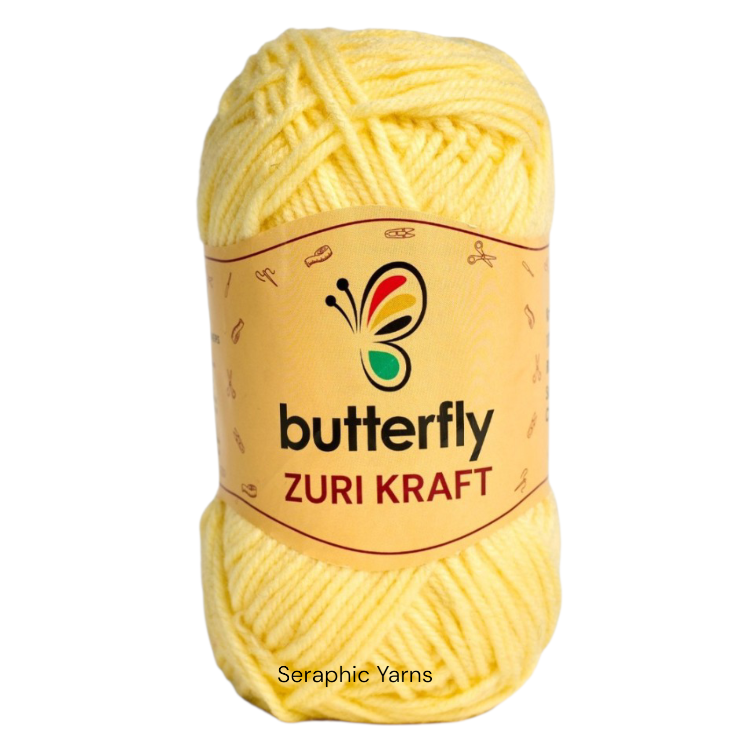 Butterfly Zuri Kraft Acrylic Chunky Yarn 5PCS 100g per ball