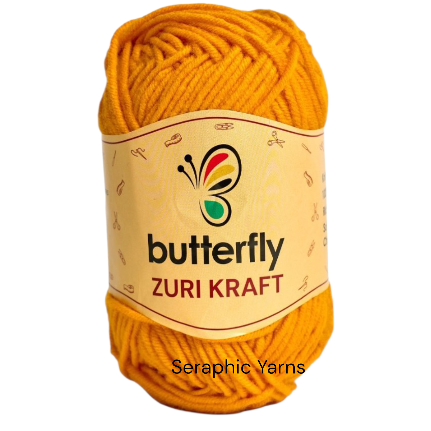Butterfly Zuri Kraft Acrylic Chunky Yarn 5PCS 100g per ball