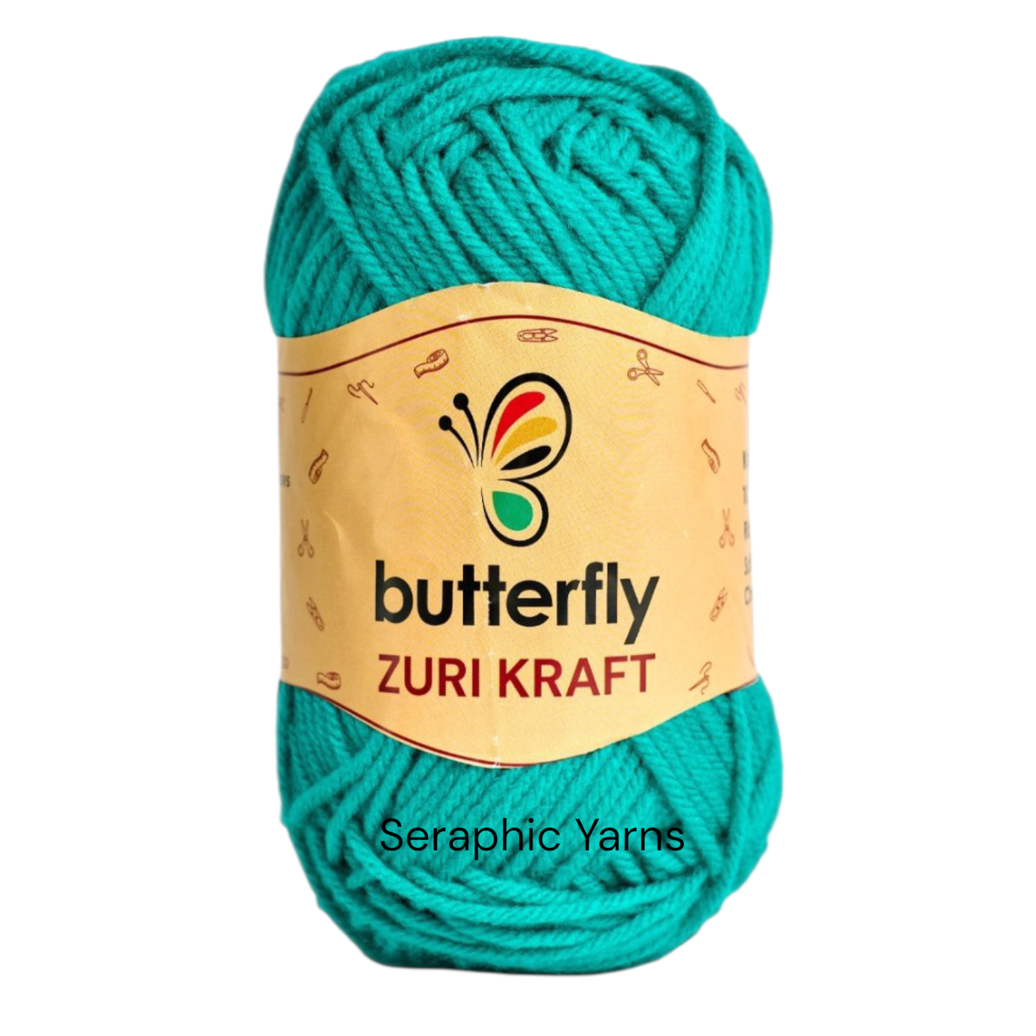 Butterfly Zuri Kraft Acrylic Chunky Yarn 5PCS 100g per ball