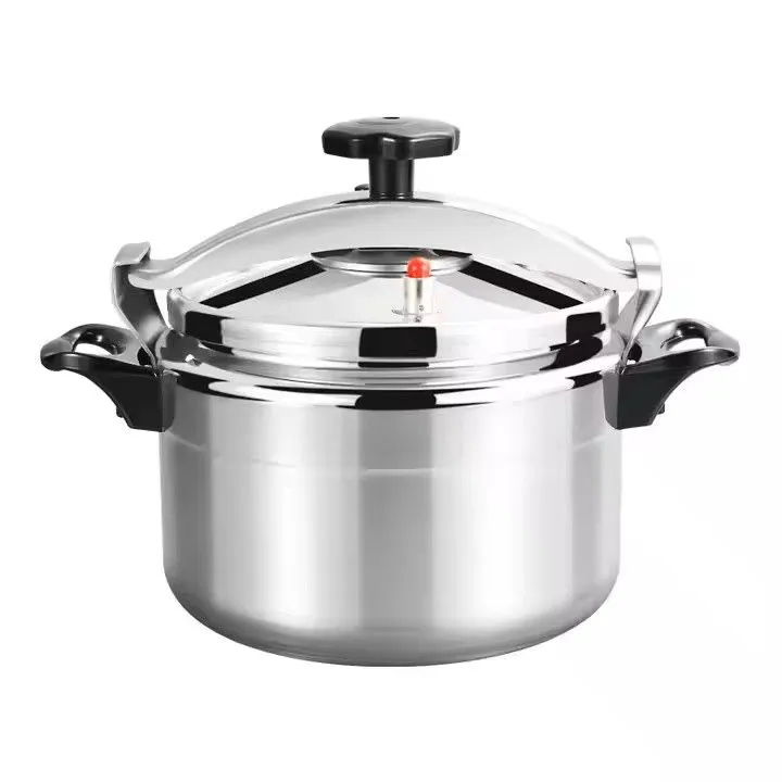5L Thickened Aluminum Pressure Cooker, Large Capacity Explosion-Proof Pressure Canner with Easy Lock Lid, Compatible with Gas Stove, Quick Home Cooking Cookware