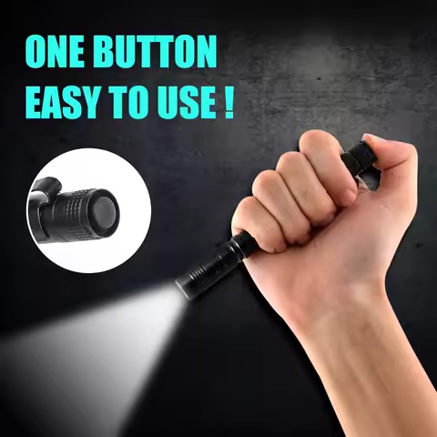LED Rechargeable Flashlights High Power and High Brightness Led Lights Strong Light Waterproof