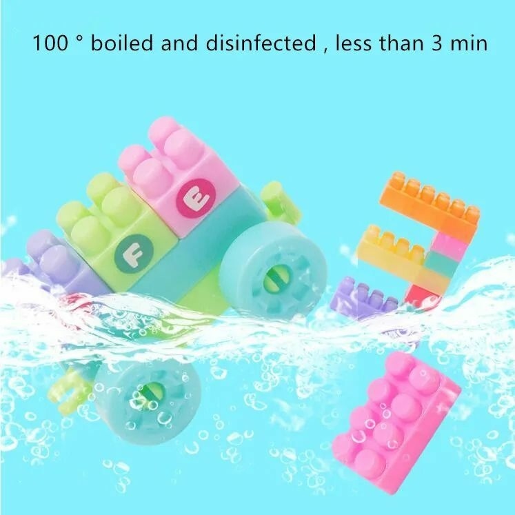 108 Pcs Building Blocks for Kids, DIY Puzzle Toy Set, Safe & Fun Early Learning STEM Gift, Creative Christmas Present for Boys and Girls Ages 3+ Baby Toddler