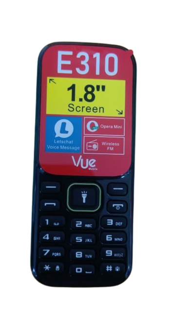 [NEW ARRIVALS] VUE E310 SCREEN 1.77’’ DUAL SIM CARD VIBRATOR T-FLASH BATTERY CAPACITY 1150MAH WIRELESS FM RADIO CHEAP KABAMBE MULIKA MWIZI BUTTON FEATURE PHONE ON OFFER