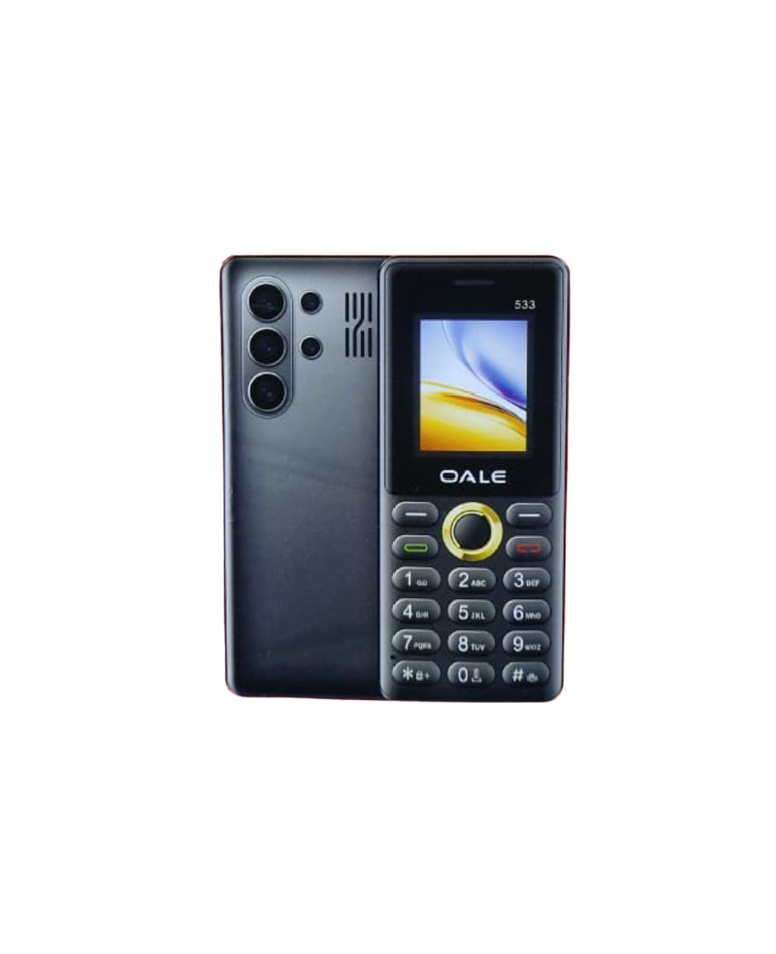 [NEW ARRIVAL] OALE 533 SCREEN 1.77’’ HD CAMERA TORCH BIG BATTERY VIBRATION WIRELESS FM KABAMBE KATULULU BUTTON MOBILE PHONE 1 YEAR WARRANTY