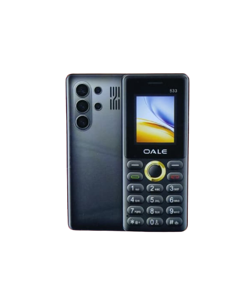 [NEW ARRIVAL] OALE 533 SCREEN 1.77’’ HD CAMERA TORCH BIG BATTERY VIBRATION WIRELESS FM KABAMBE KATULULU BUTTON MOBILE PHONE 1 YEAR WARRANTY