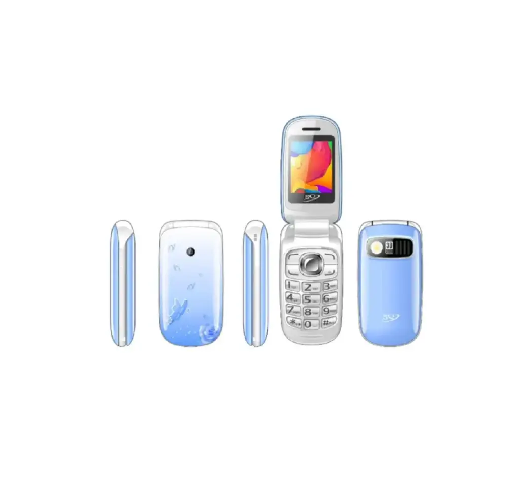 SQ666 FLIP PHONE BATTERY 1150MAH DUAL SIM SCREEN 1.77’’ BIG SPEAKER CAMERA FM WIRELESS RADIO 1 YEAR WARRANTY LED TORCH TWO SIM CARD SLOT KABAMBE/KATULULU/MULIKA MWIZI/FEATURE PHONE BUTTON PHONE