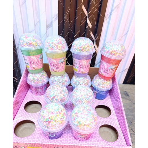 Experience the exciting fun of making bubble crystal mud slime! It's neither liquid nor solid; it can transform in various ways and keep kids entertained for hours.