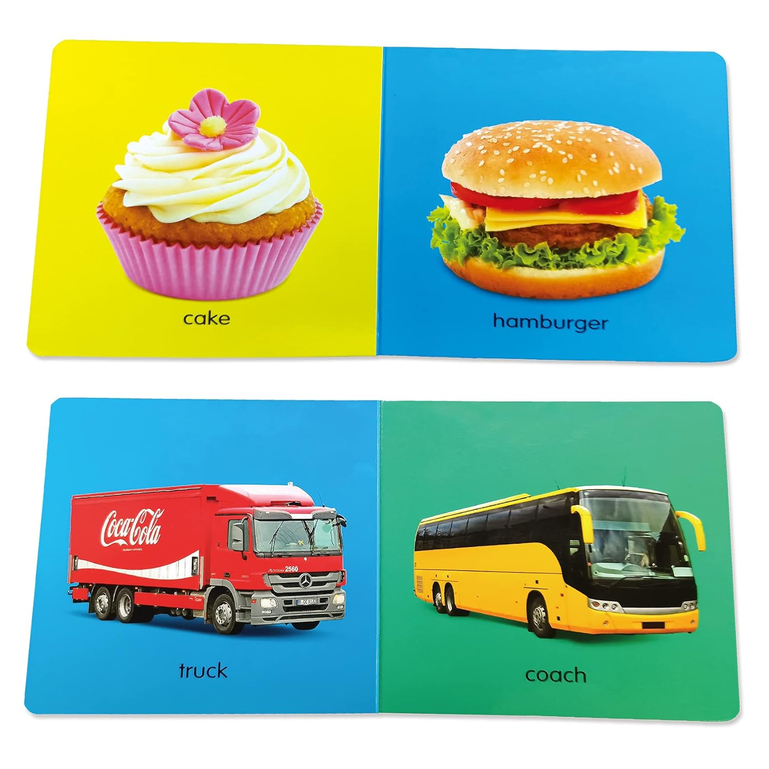 Set of 6 little board books for kids! Teach your little ones about colors, shapes, numbers, cars, everyday objects, and animals in a fun and interactive way. Perfect for early learning and bonding.