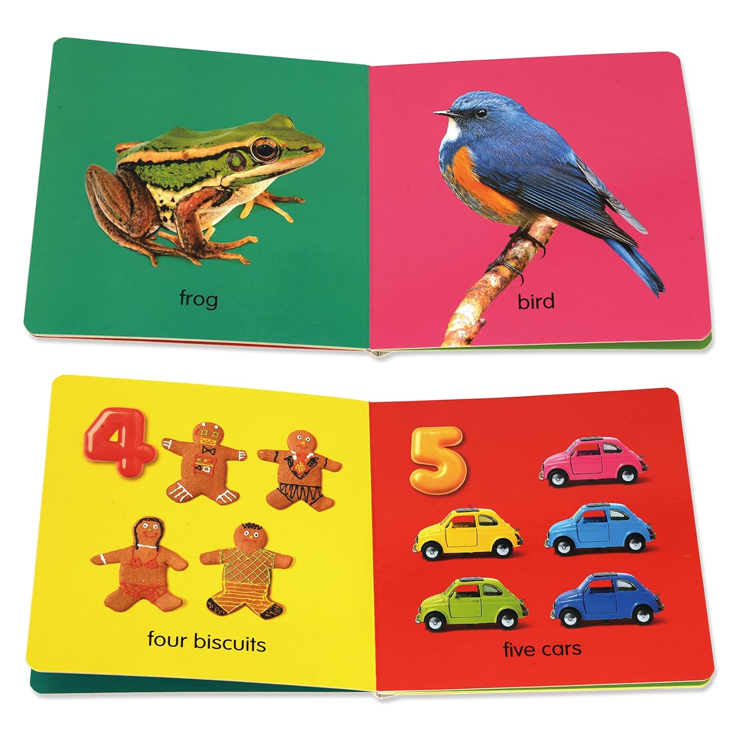 Set of 6 little board books for kids! Teach your little ones about colors, shapes, numbers, cars, everyday objects, and animals in a fun and interactive way. Perfect for early learning and bonding.