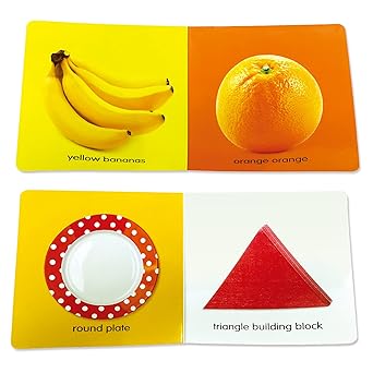 Set of 6 little board books for kids! Teach your little ones about colors, shapes, numbers, cars, everyday objects, and animals in a fun and interactive way. Perfect for early learning and bonding.
