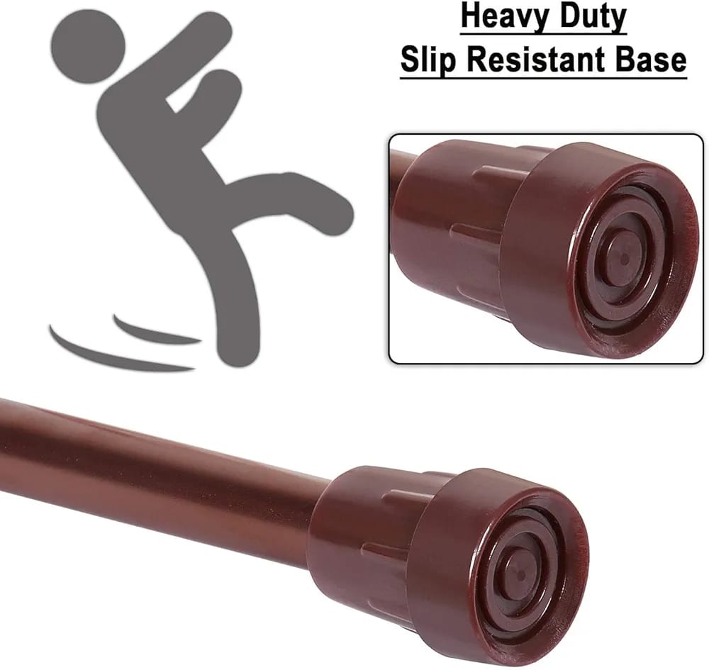 Discover reliable support with our Adjustable Aluminum Walking Stick and elegant Mahogany Walking Stick, perfect for seniors and those with mobility challenges. Enjoy comfort and stability with both.
