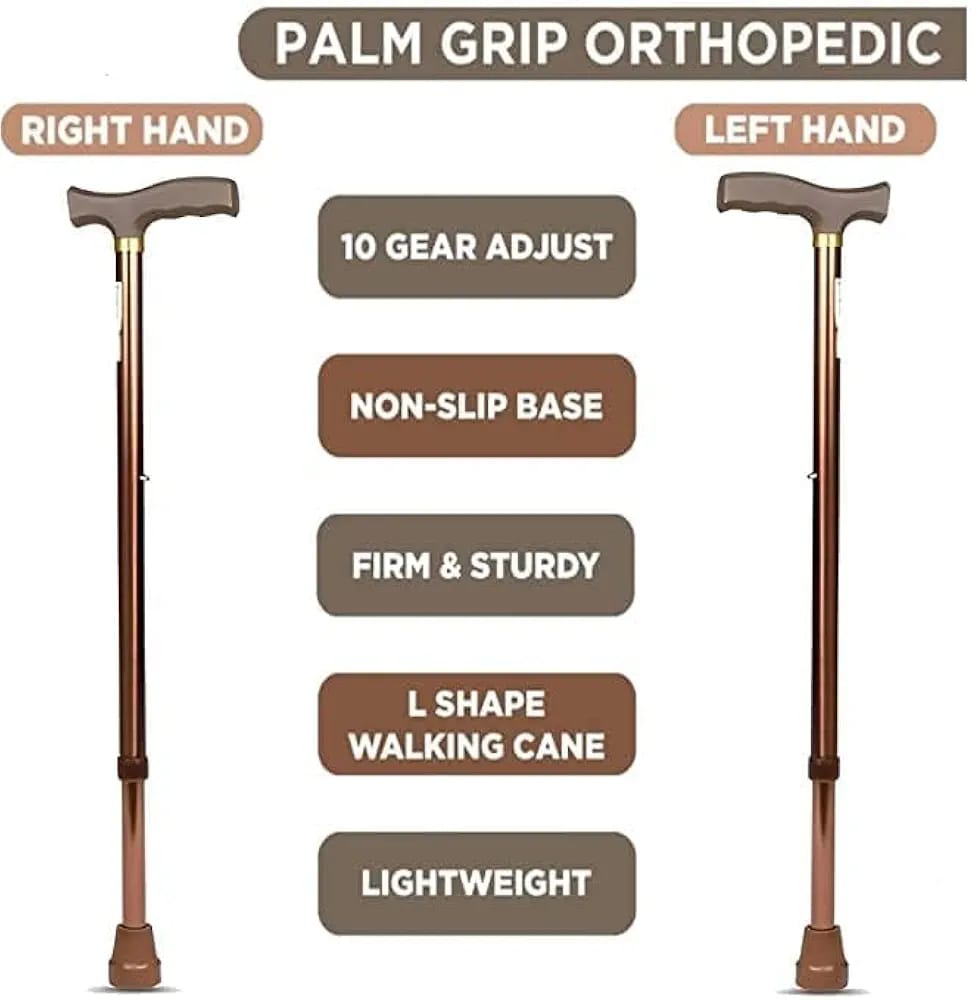 Discover reliable support with our Adjustable Aluminum Walking Stick and elegant Mahogany Walking Stick, perfect for seniors and those with mobility challenges. Enjoy comfort and stability with both.