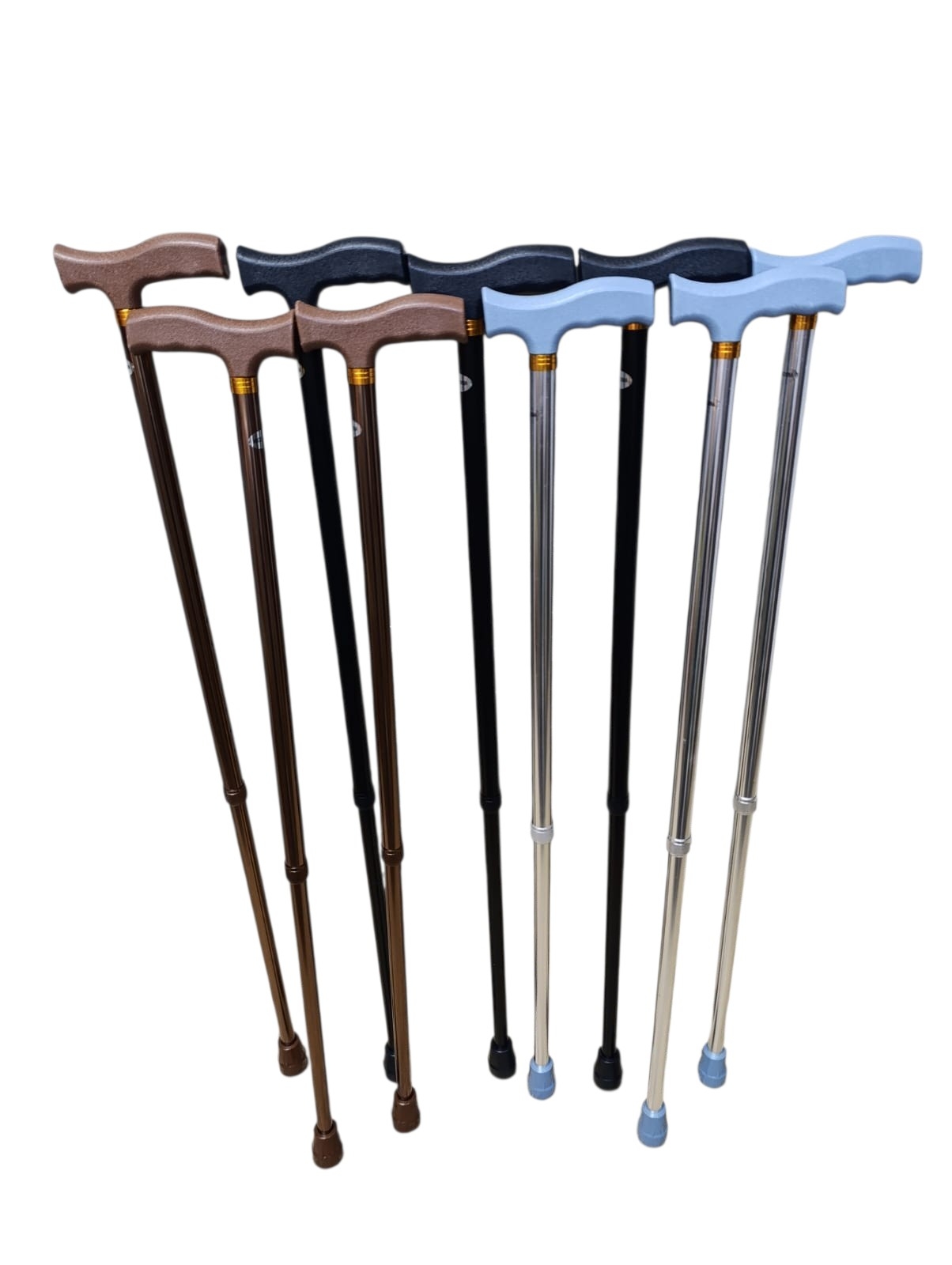 Discover reliable support with our Adjustable Aluminum Walking Stick and elegant Mahogany Walking Stick, perfect for seniors and those with mobility challenges. Enjoy comfort and stability with both.