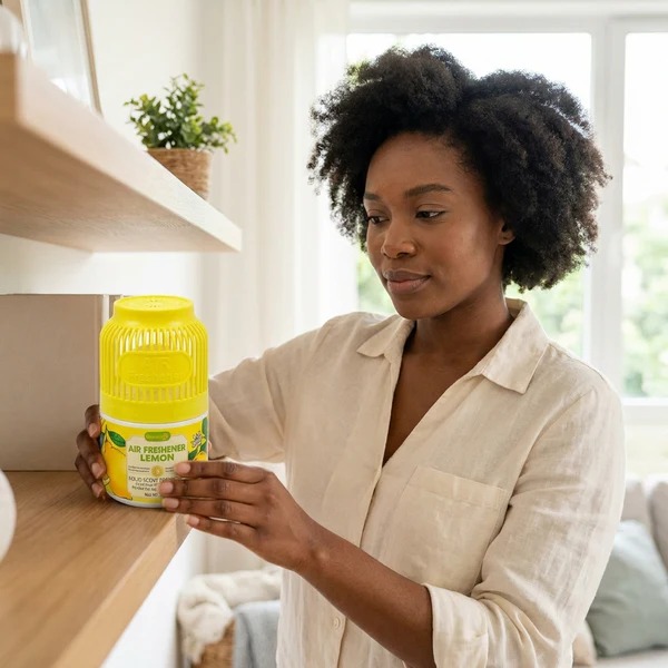 Wokali Scent Air Freshener features a sleek design and is made from eco-friendly materials. Experience long-lasting fragrances available in Lavender, Rose, Jasmine, and Bluebell, etc