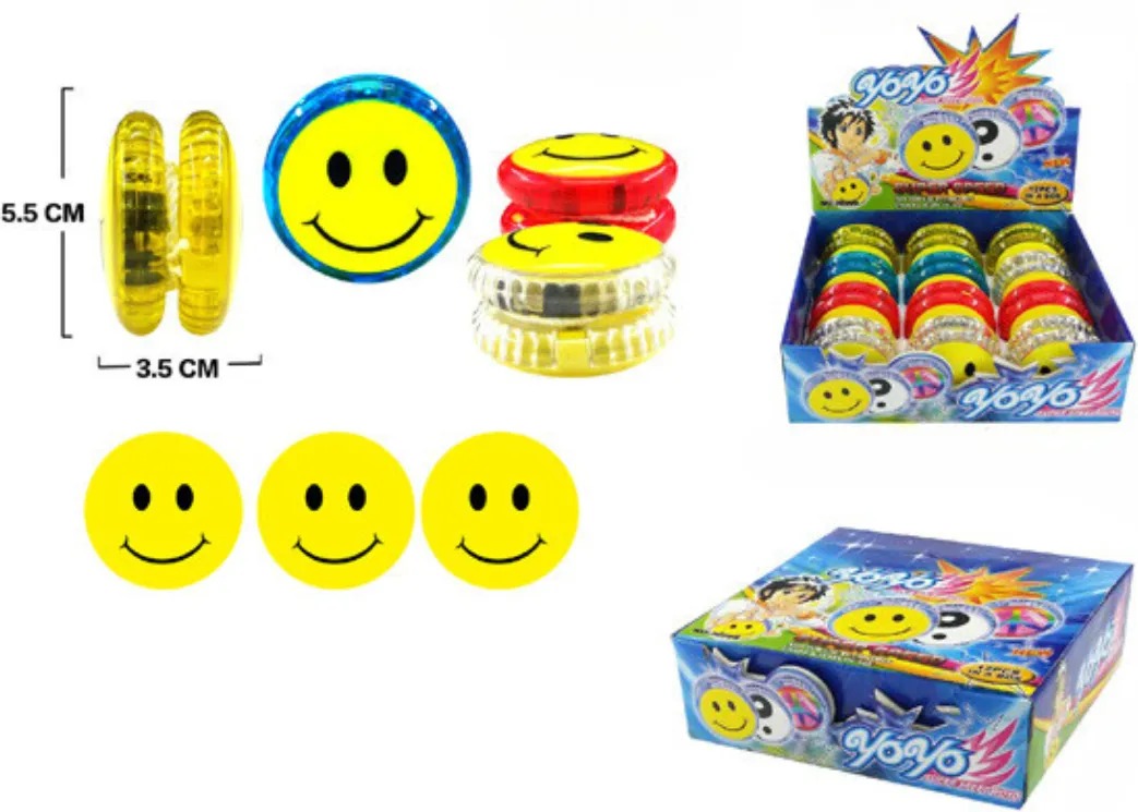 Experience the fun of our Classic LED Flashing Yo-Yo, featuring stunning multi-color lights! Perfect for amazing spinning tricks, it's a must-have for kids and adults alike!