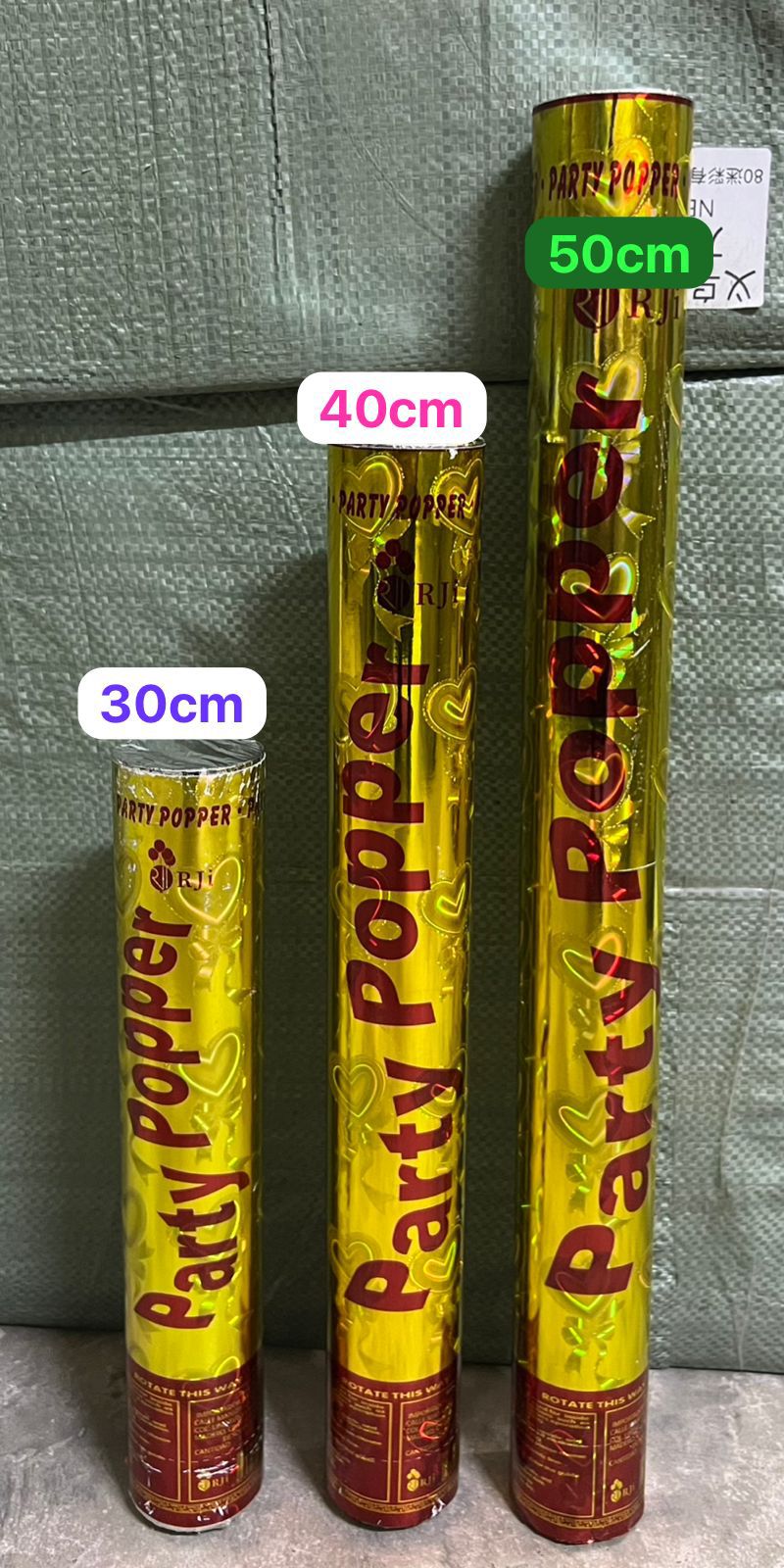 Party Popper Confetti Cannon, No Firework,  Colorful Confetti, Safe Indoor Use, Birthday Parties, wedding, graduations