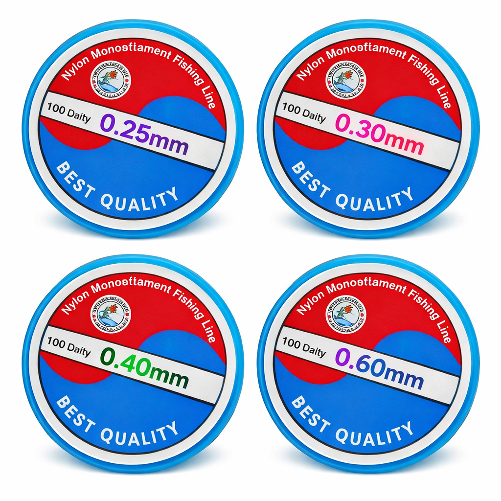 Nylon Monofilament Fishing Line – Best Quality (0.25mm–0.60mm)
