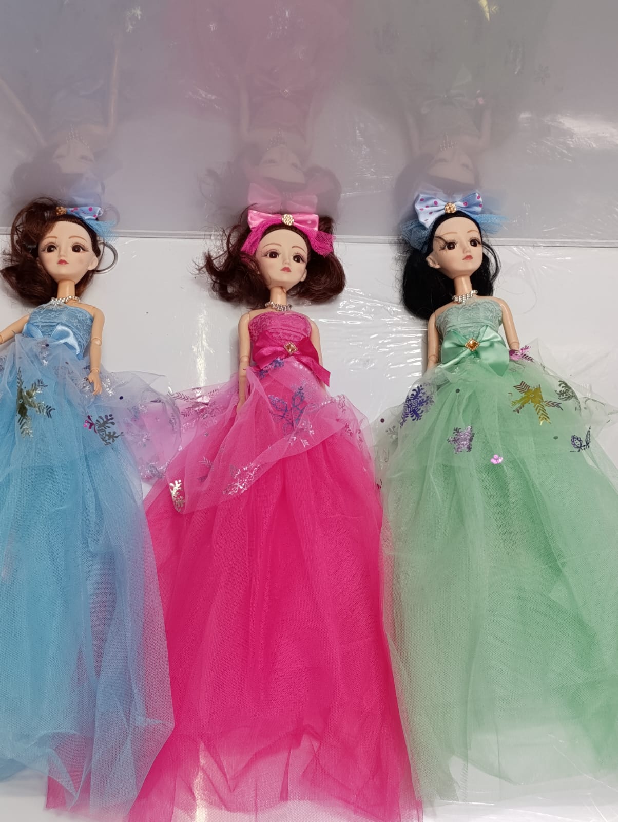 Beauty Fashion & Wedding Dolls for Girls – Elegant Silver Glam Princess Toy with Long Braided Hair, Sparkling Dress, and Stylish Accessories – Ideal Gift for Ages 3 and Up