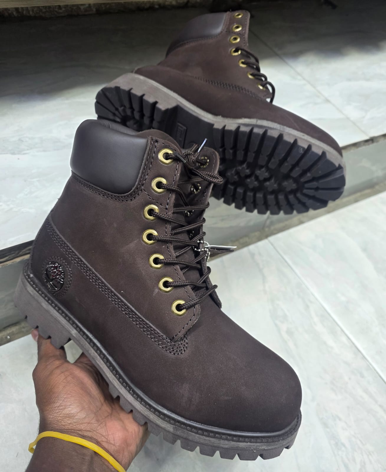 Discover the Timberland -patterned boots, crafted with premium materials and rugged construction for unmatched durability. Enjoy cushioned support and a striking design that elevates any outfit,
