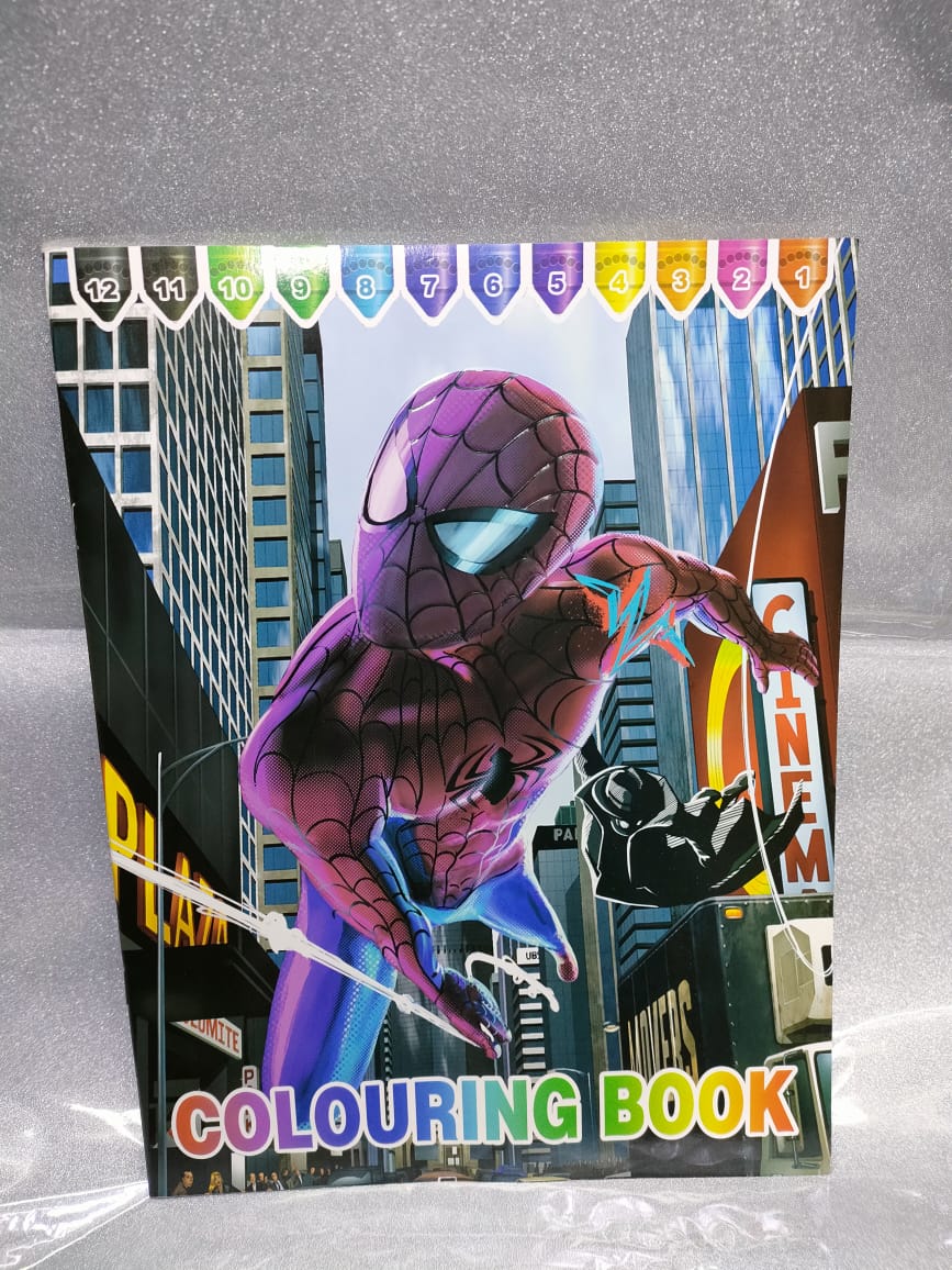 Explore our fantastic collection of coloring books for boys and girls! Featuring beloved characters from popular cartoons like Cars, Frozen, Spiderman, Avenger & Sophia, these books spark creativity
