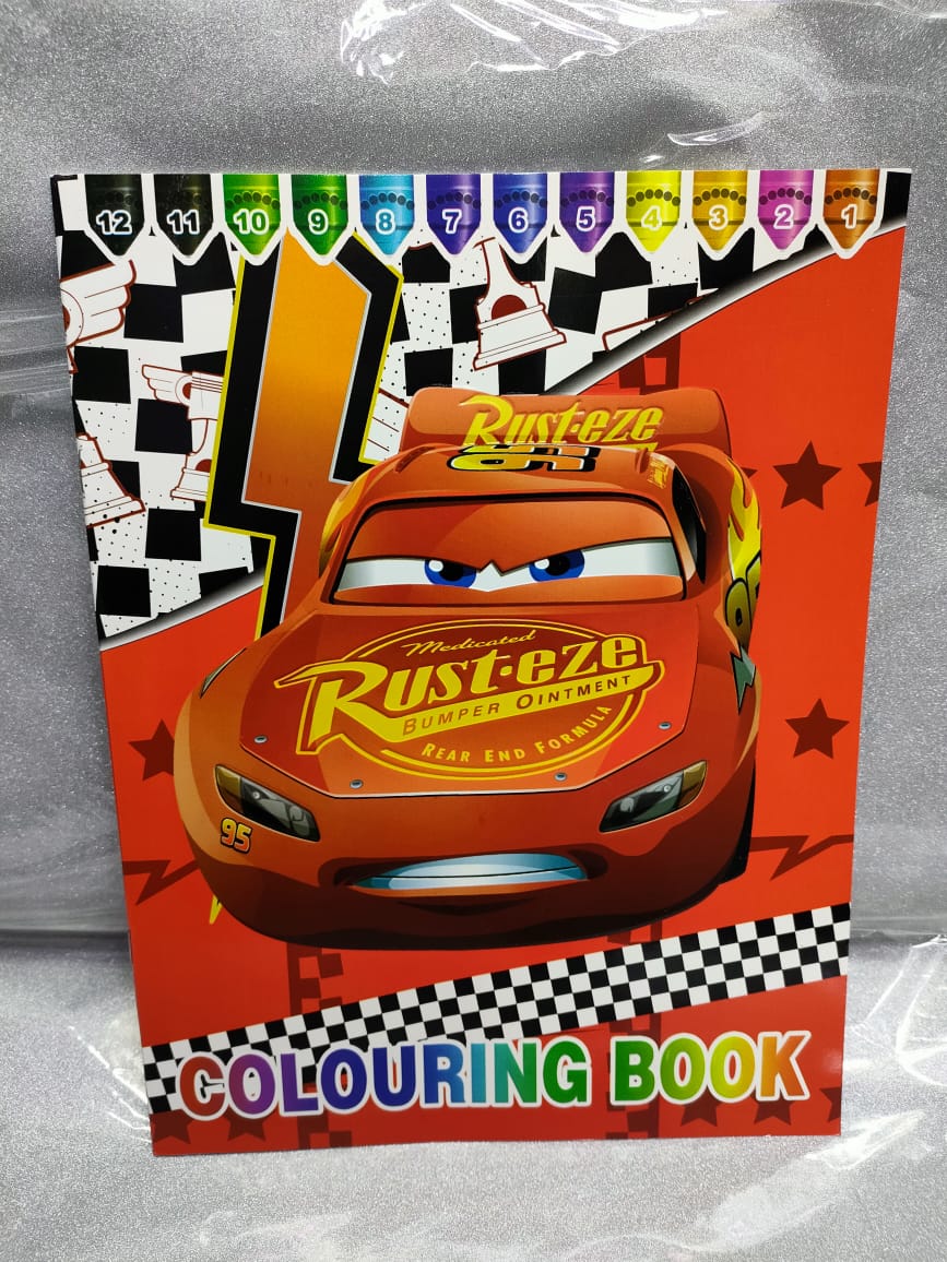 Explore our fantastic collection of coloring books for boys and girls! Featuring beloved characters from popular cartoons like Cars, Frozen, Spiderman, Avenger & Sophia, these books spark creativity