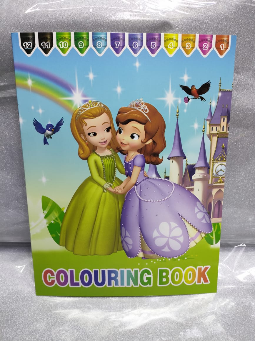 Explore our fantastic collection of coloring books for boys and girls! Featuring beloved characters from popular cartoons like Cars, Frozen, Spiderman, Avenger & Sophia, these books spark creativity