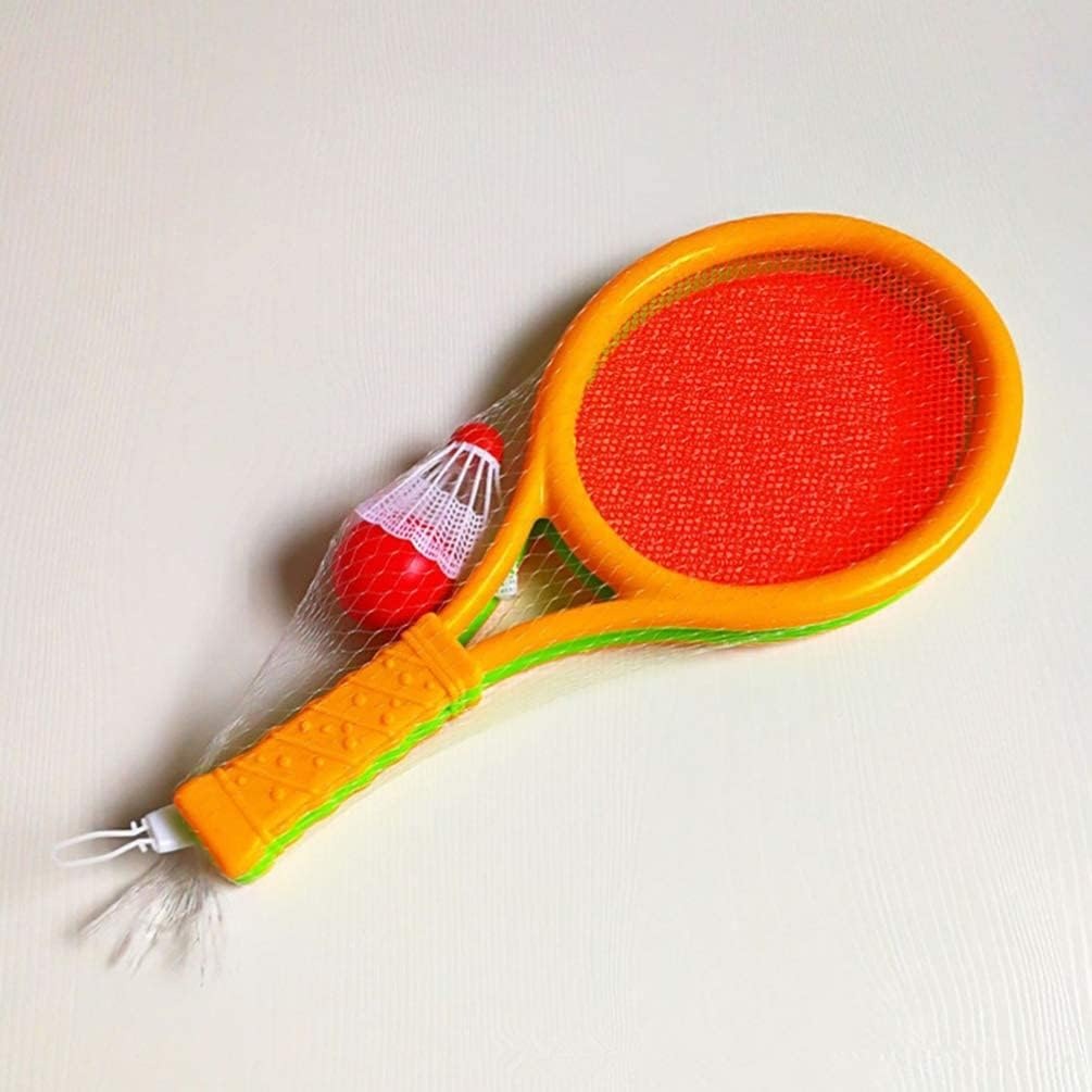 Kids Tennis Badminton Racket Set,Suitable for indoor and outdoor play
For both girls and boys
Best Christmas and birthday gift
Lightweight, impact resistance, and strong