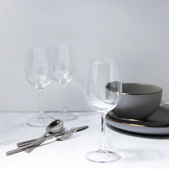 Wine Glasses Set of 6, Crystal Glass with Stem for Drinking Red / White / Cabernet Wine as Gifts Sets