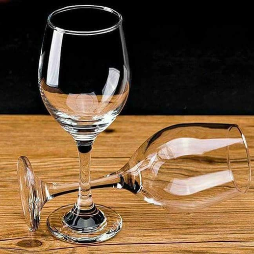 Wine Glasses Set of 6, Crystal Glass with Stem for Drinking Red / White / Cabernet Wine as Gifts Sets