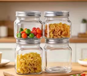 ✨ Casa Studio Glass Storage Jars – Set of 4 ✨
Keep your kitchen neat and stylish with this premium set of 4 airtight glass jars. Perfect for storing pasta, cereals, snacks, spices, candies, and more.