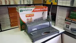 Innovia Binding Machine Professional, Precise & Reliable! Create neat, professional-looking documents with the Innovia Binding Machine. Perfect for offices, schools, and home use, it handles papers