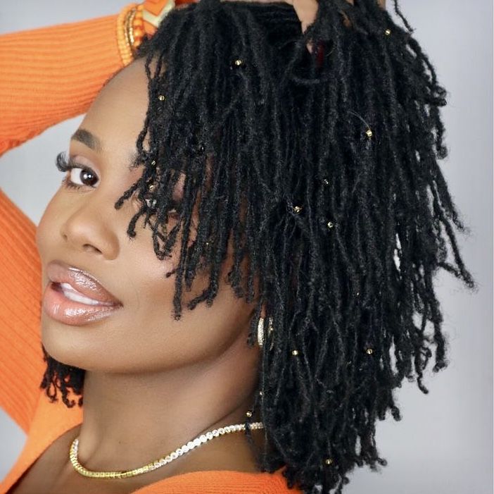 100pcs Locs Hair Sprinkles for Dreadlocks & Braids – Long Lasting Glitter Shine, Stylish Shine for Locs, Braids ,sister locs& Twists
